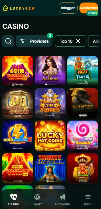 LuckyGem Casino – Top 10 Populaire Slots LuckyGem Casino top 10 casinoslots